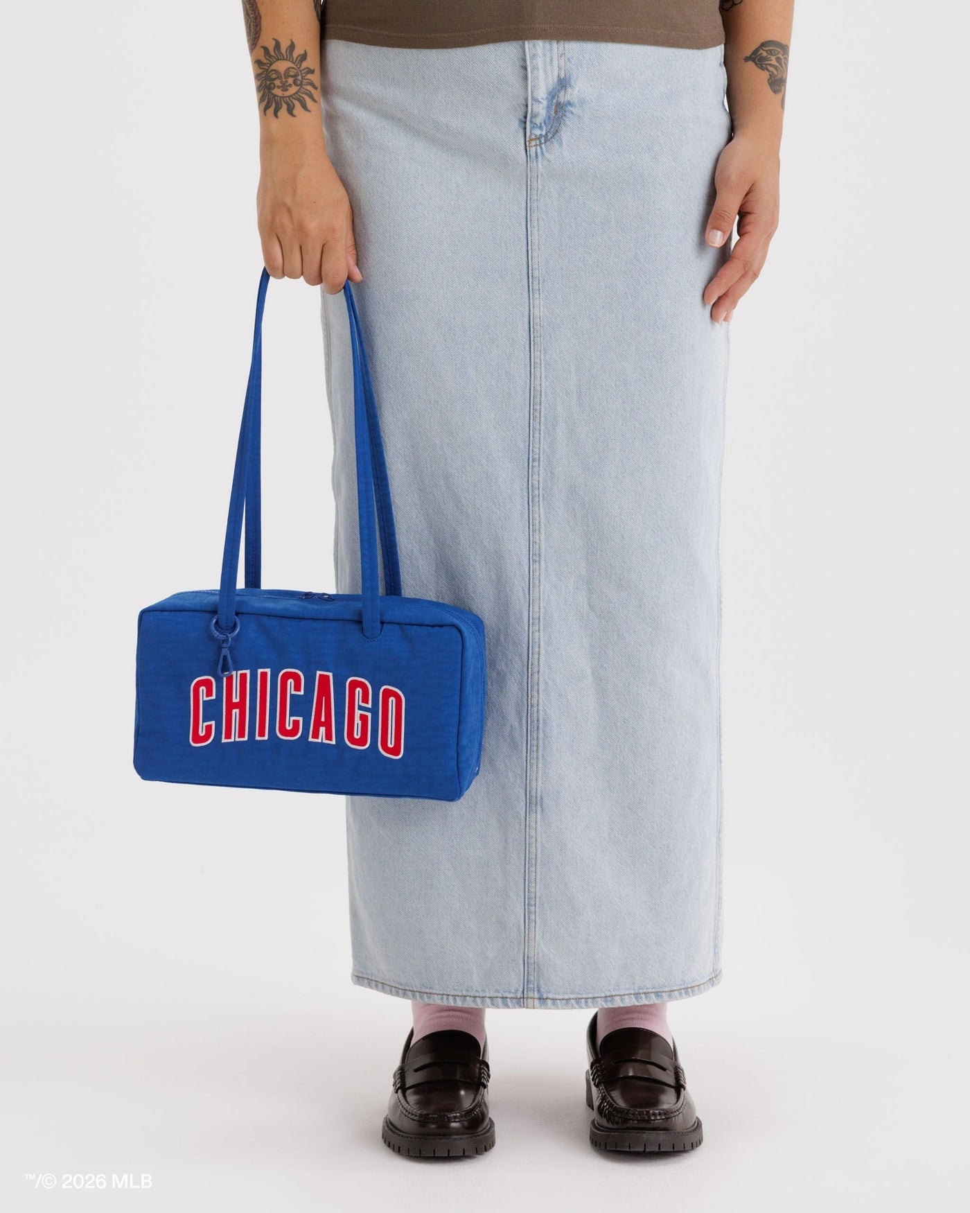Nylon Bowler Bag - Chicago CubsT