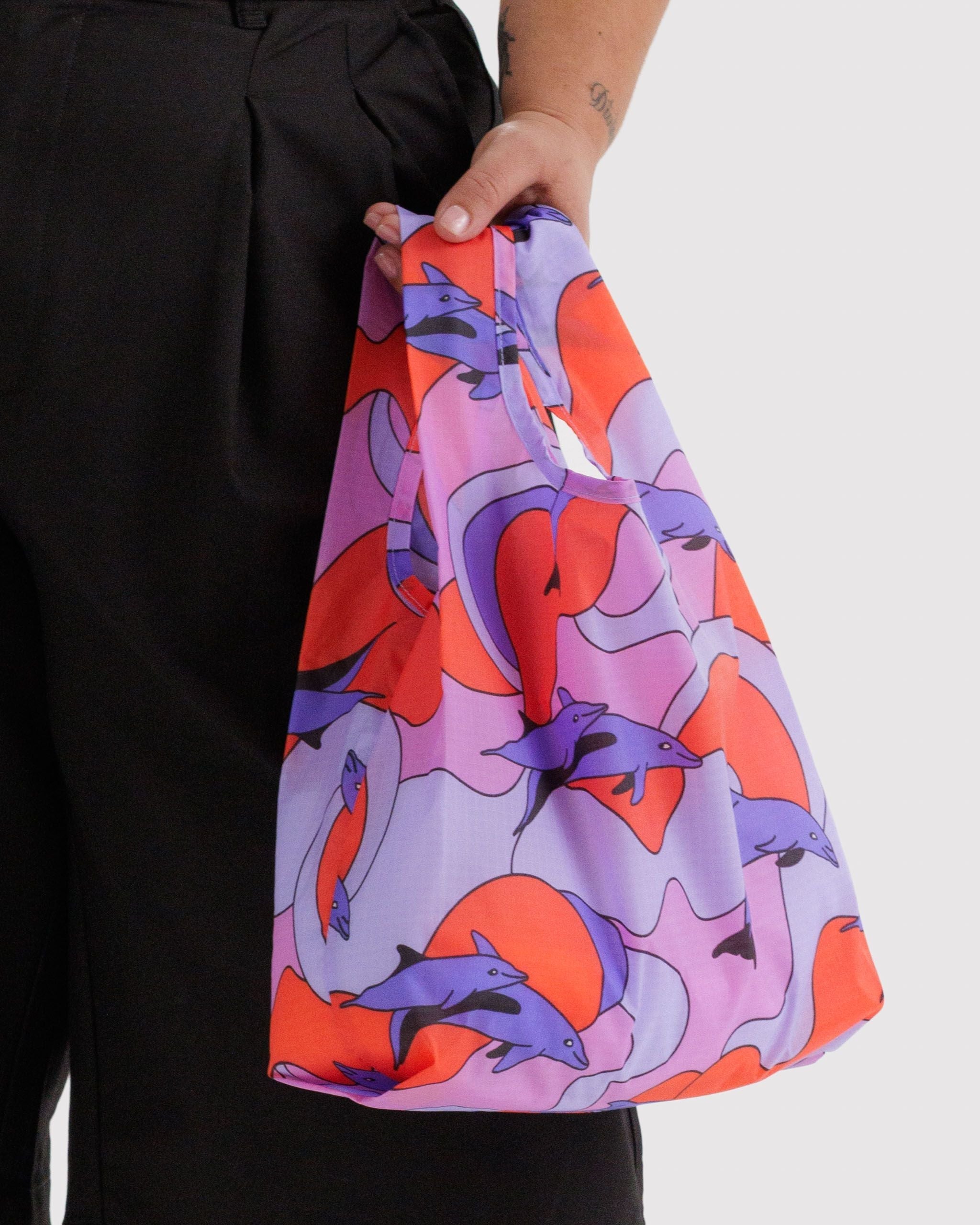 Baby Baggu - Dolphins - Simple Tote