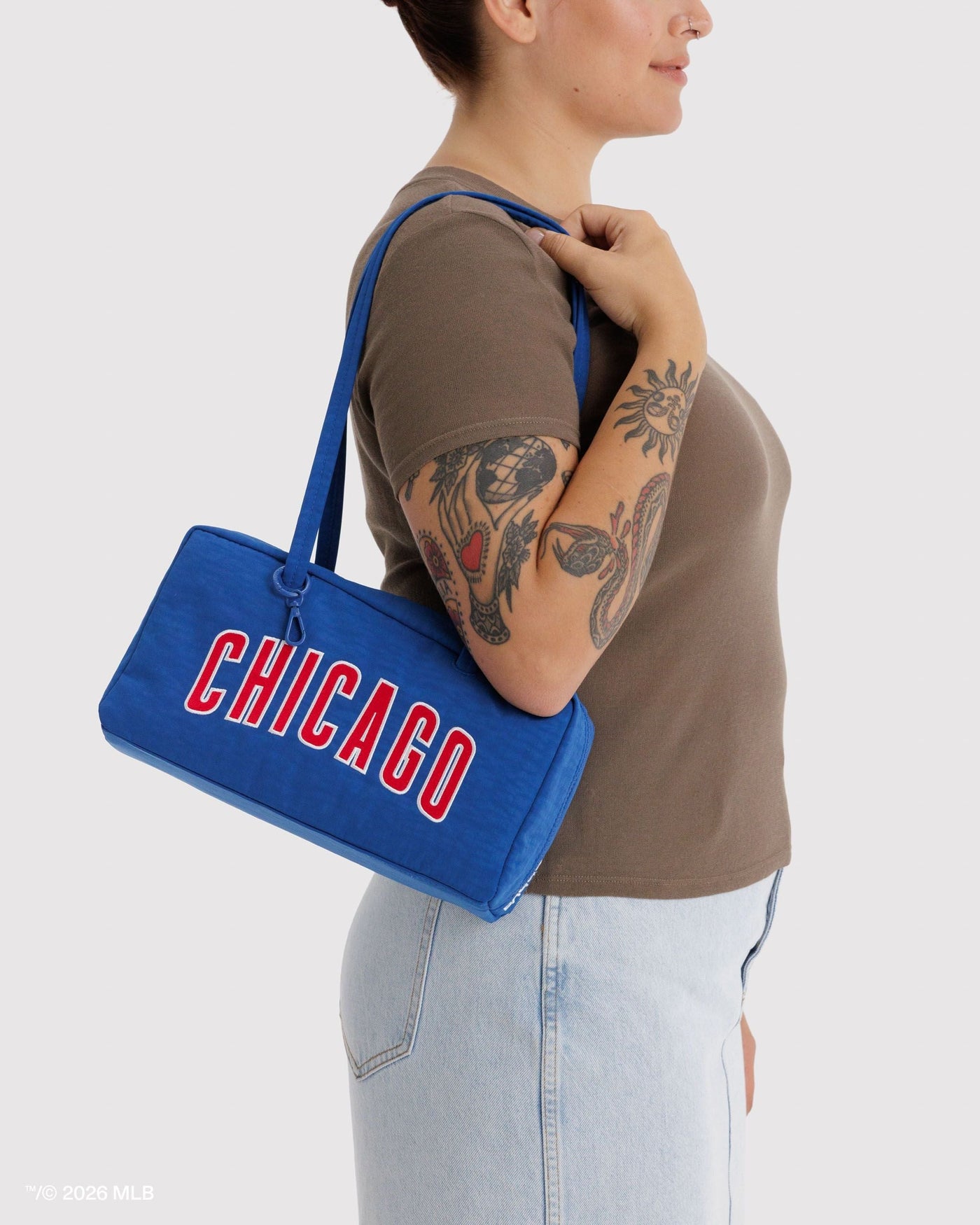 Nylon Bowler Bag - Chicago CubsT