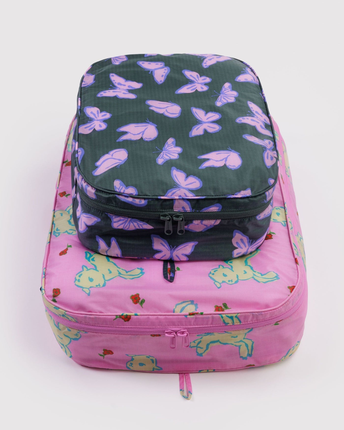 Large Packing Cube Set - Spring Animals - Easy Stow