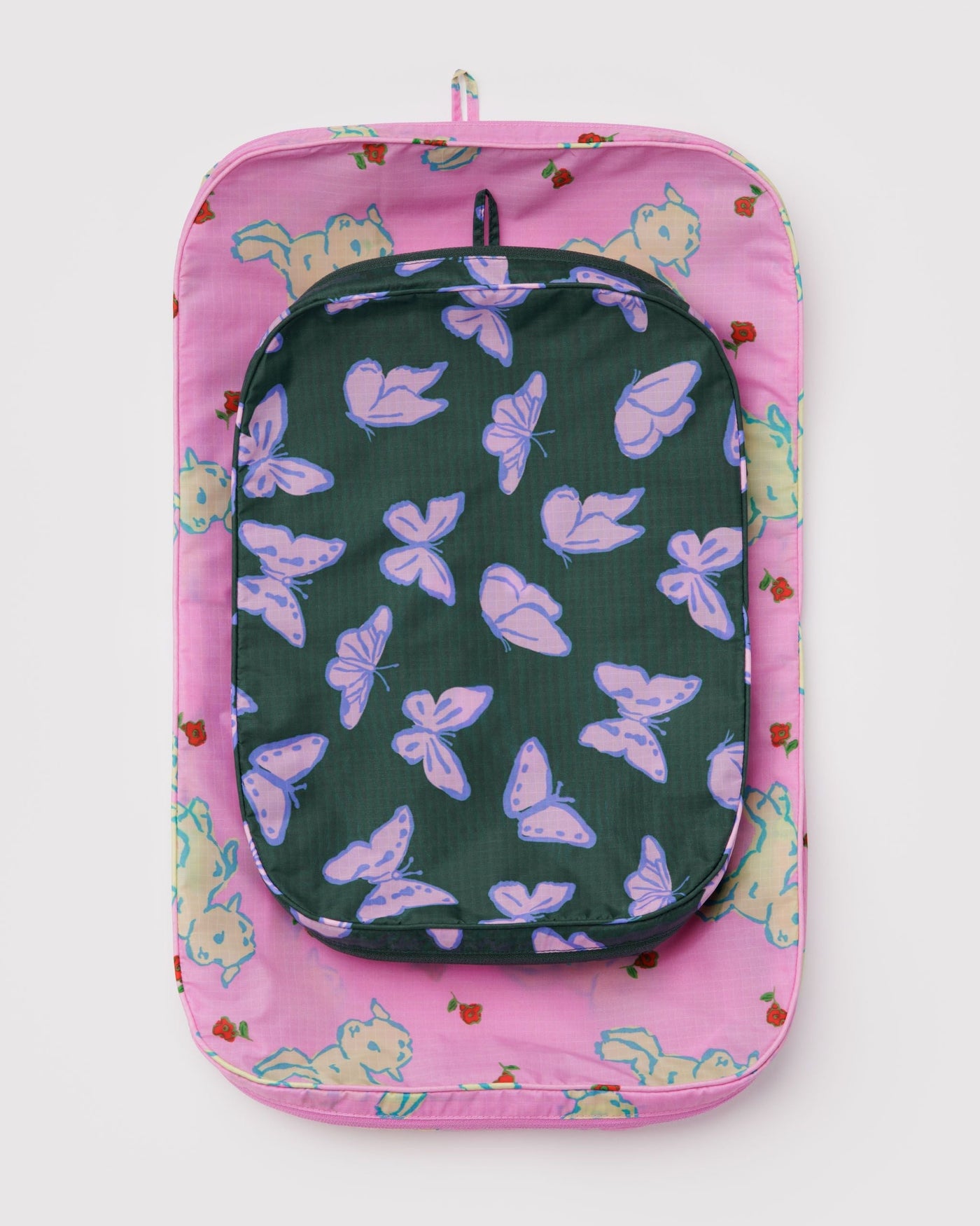 Large Packing Cube Set - Spring Animals - Easy Stow