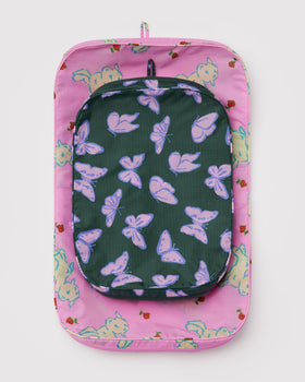 Large Packing Cube Set - Spring Animals - Easy Stow