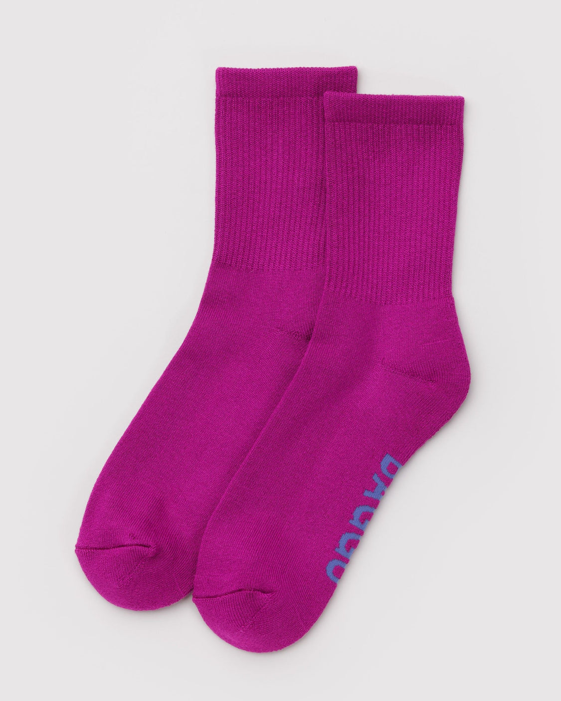Ribbed Sock - Deep Fuchsia - Everyday Layer