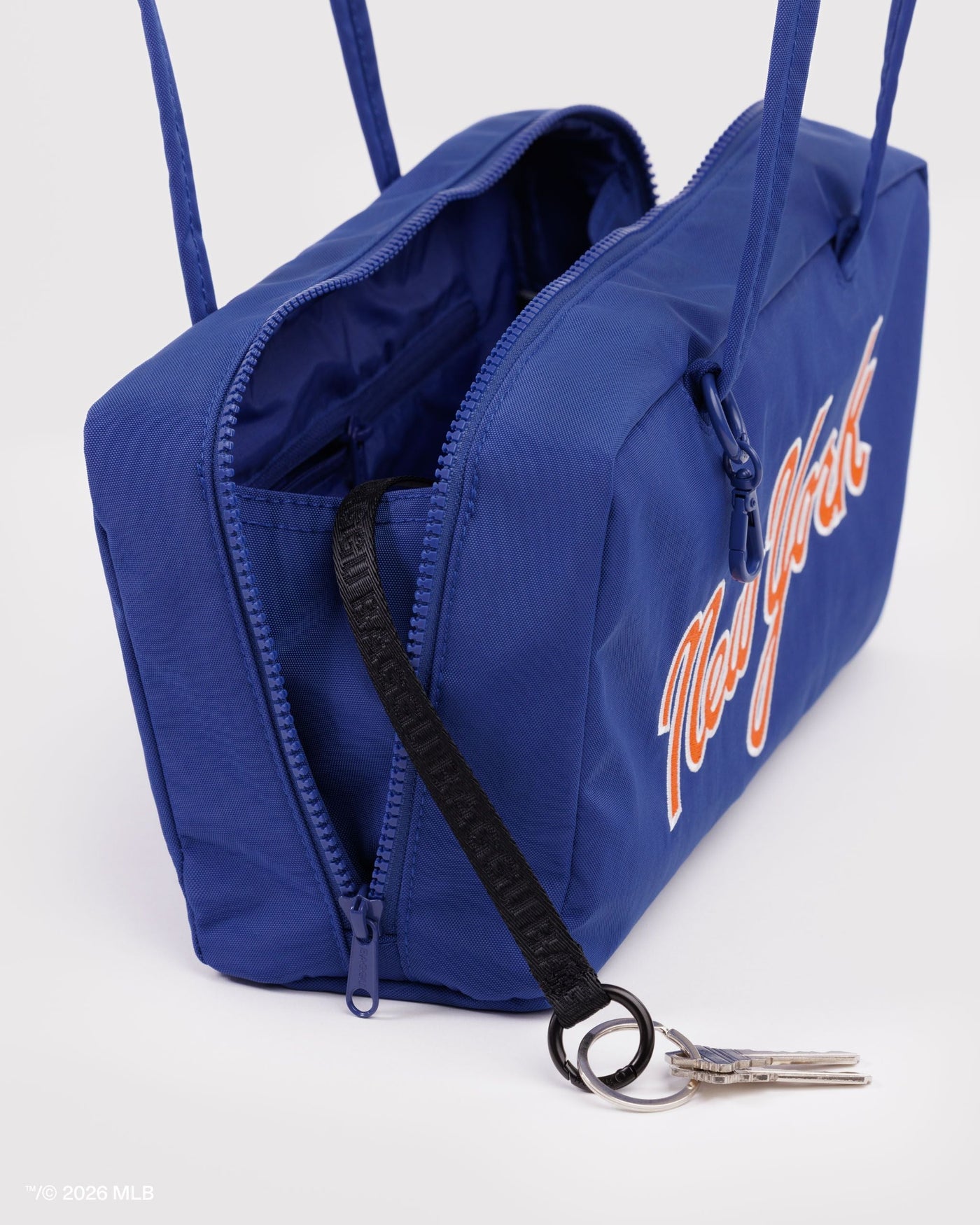 Nylon Bowler Bag - New York MetsT