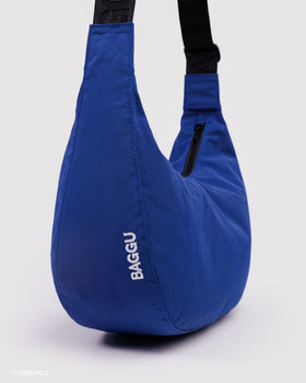Medium Nylon Crescent Bag - New York MetsT