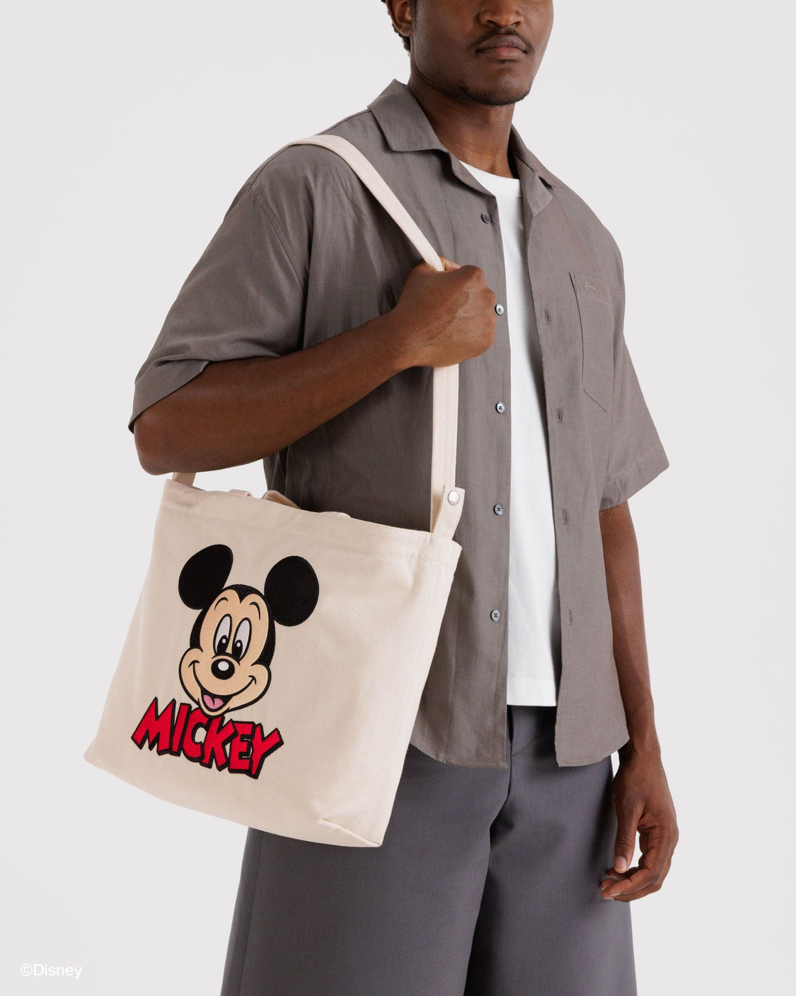 Horizontal Zip Duck Bag - Embroidered Mickey Mouse Club - Daily Carry