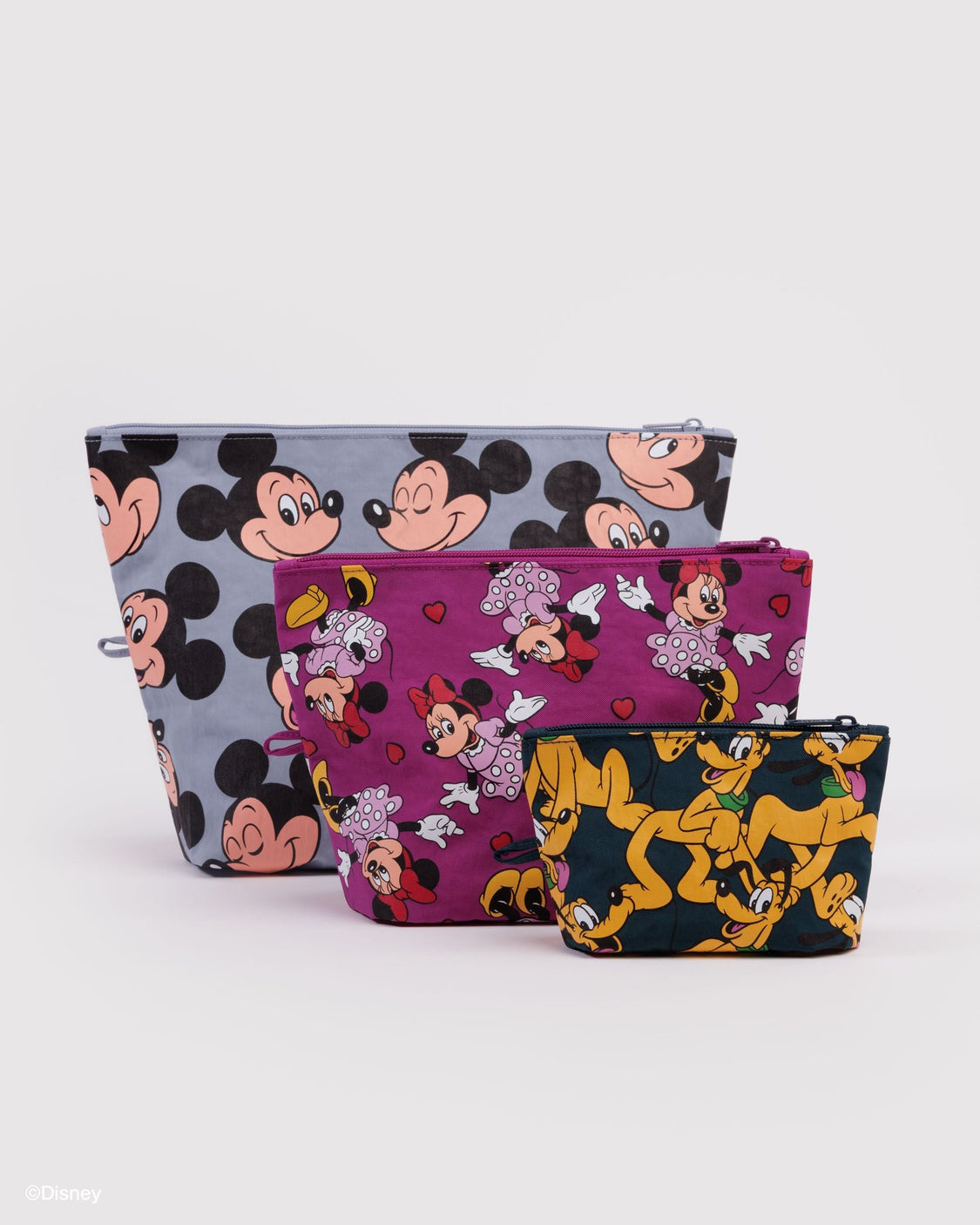 Go Pouch Set - Mickey, Minnie, & Pluto - Beach Ready