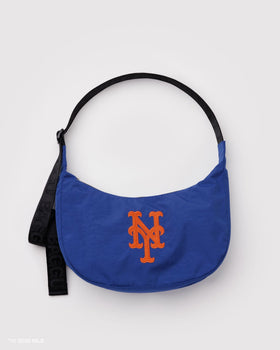 Medium Nylon Crescent Bag - New York MetsT