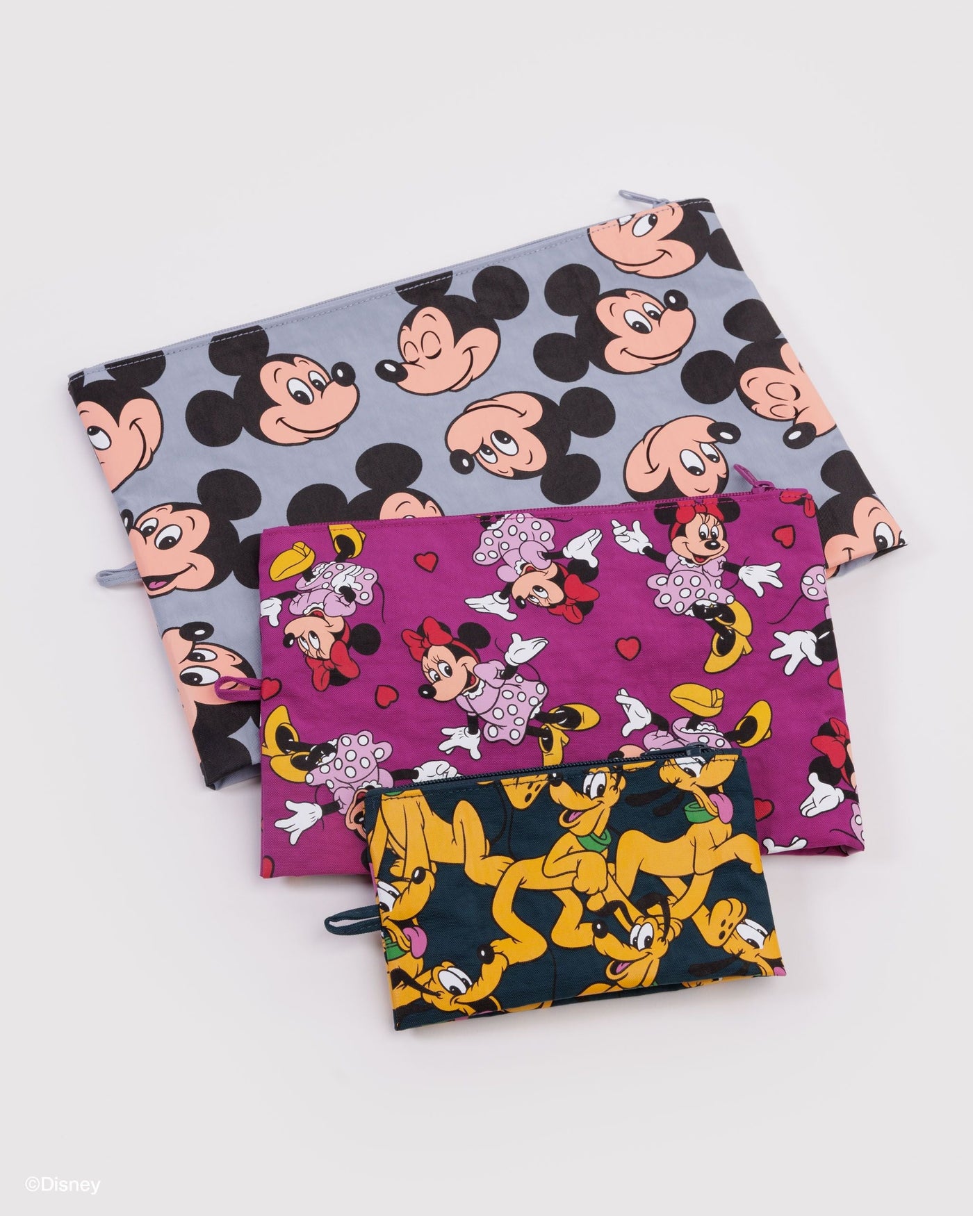 Go Pouch Set - Mickey, Minnie, & Pluto - Beach Ready