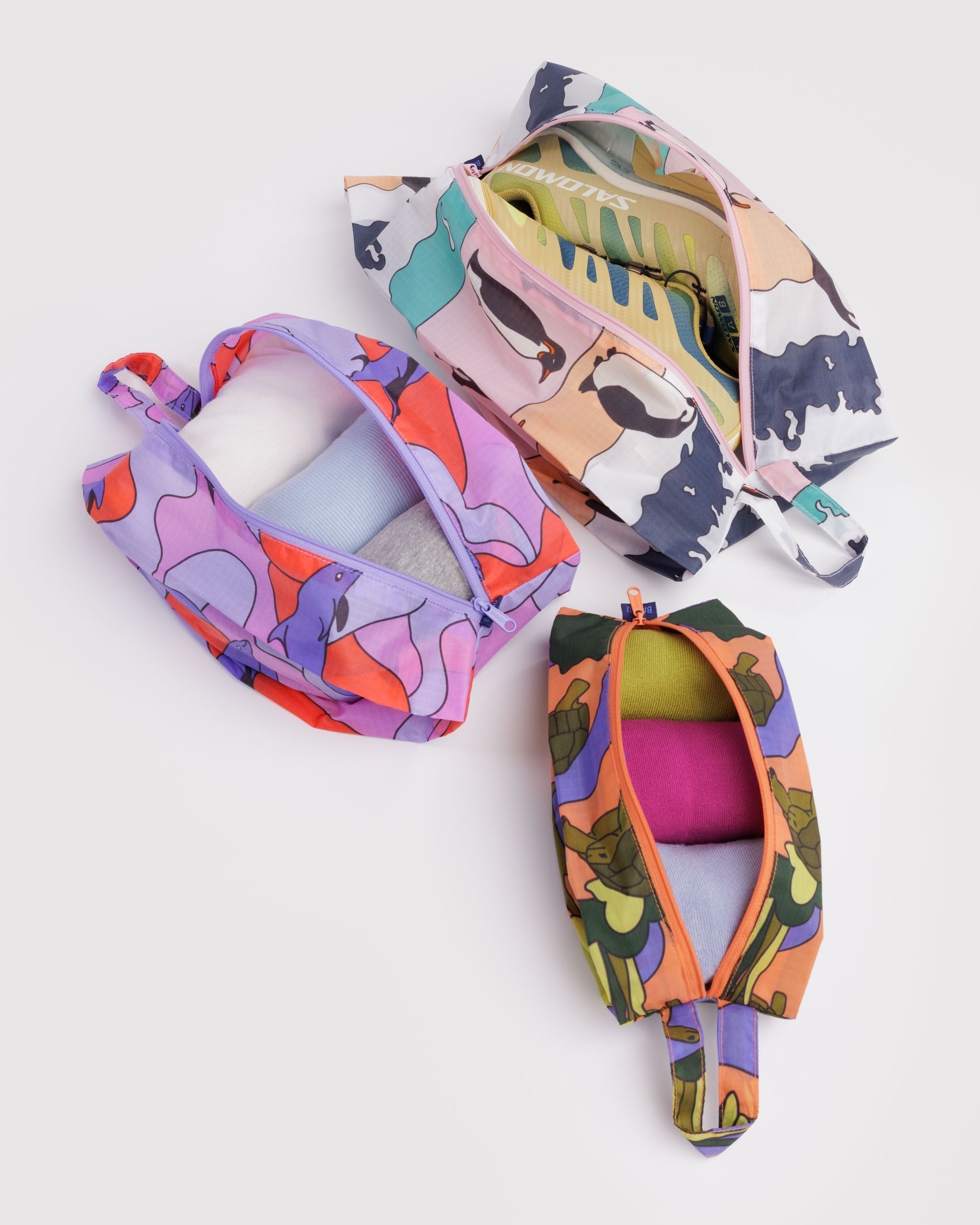 3D Zip Set - Vacation Animals - Easy Stow