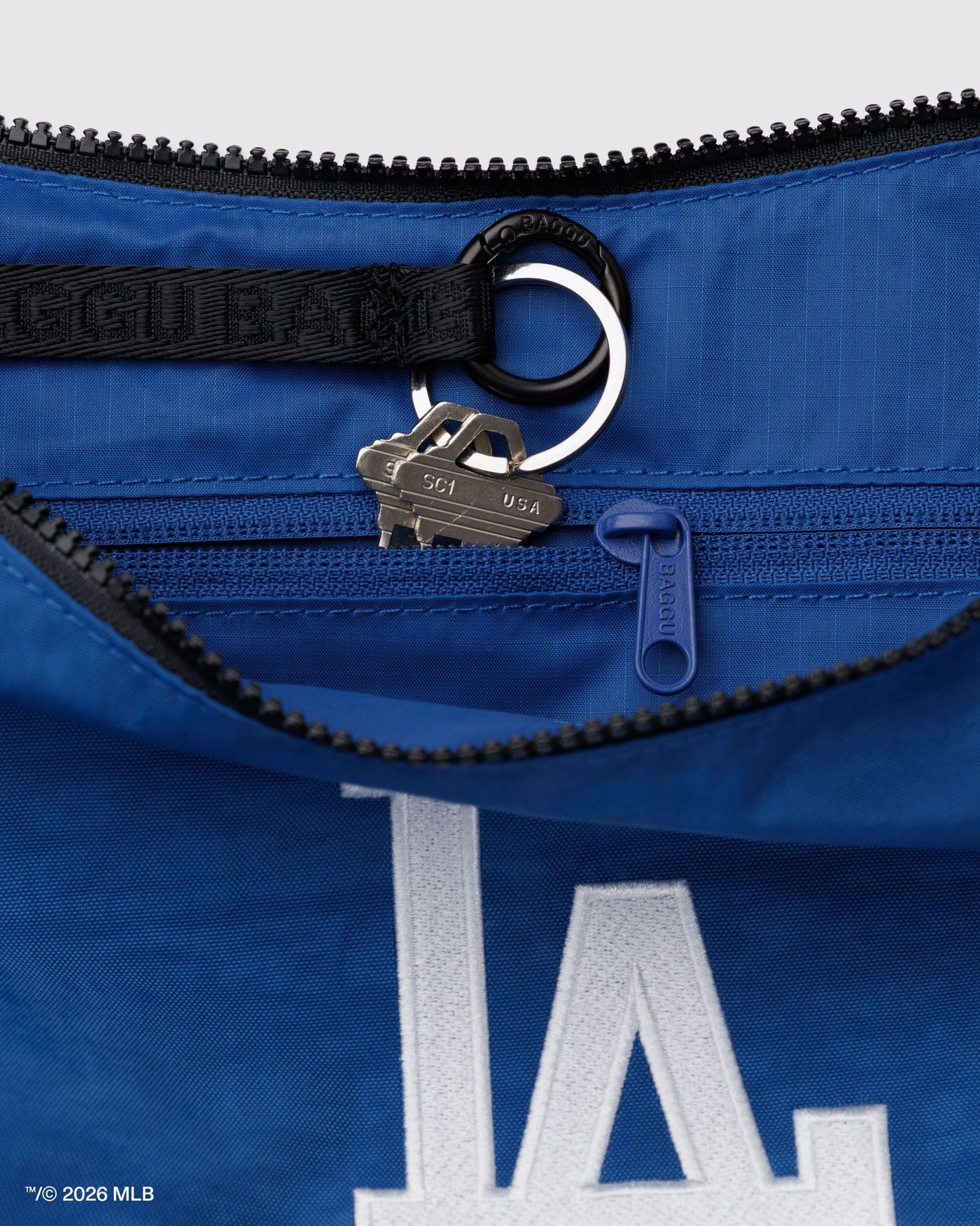 Medium Nylon Crescent Bag - Los Angeles DodgersT